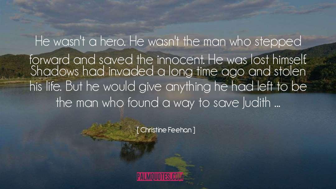 Innocent Man Destroyed quotes by Christine Feehan