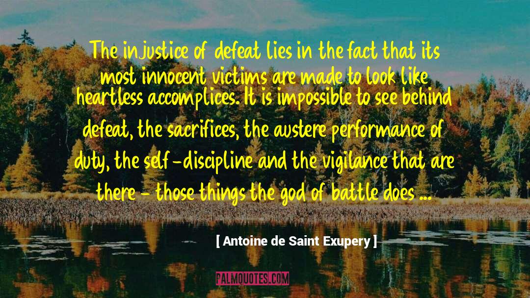 Innocent Victims quotes by Antoine De Saint Exupery