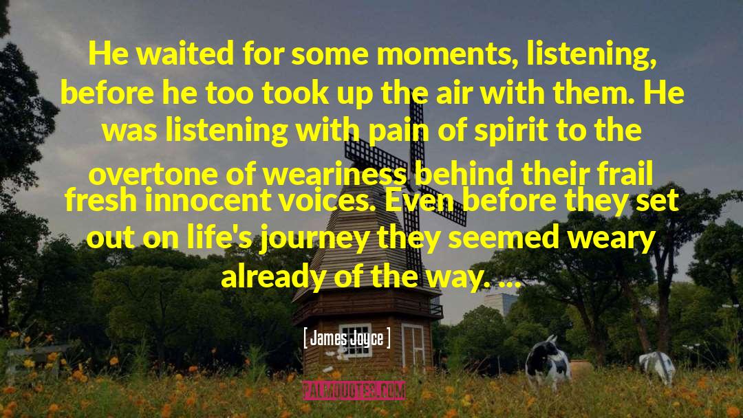 Innocent Voices quotes by James Joyce