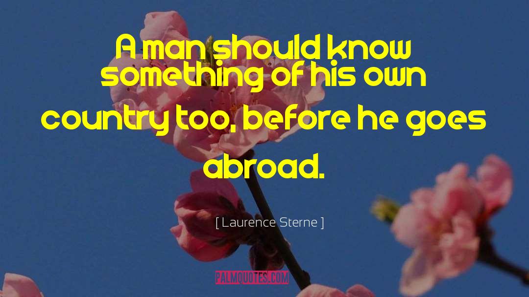 Innocents Abroad quotes by Laurence Sterne