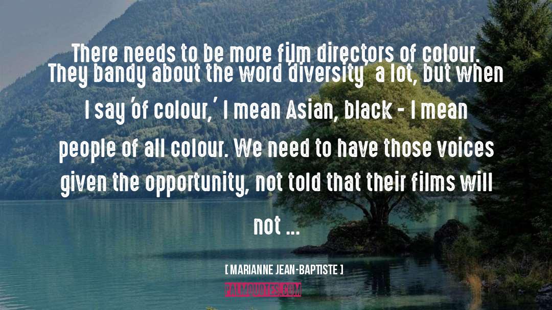 Innocents Abroad quotes by Marianne Jean-Baptiste