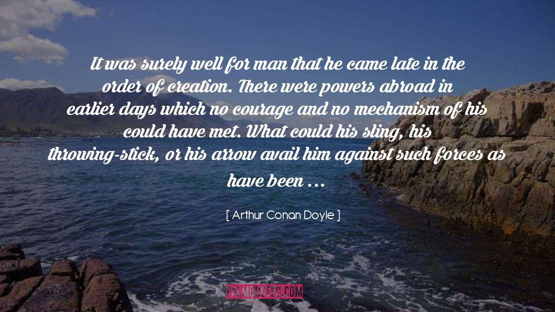 Innocents Abroad quotes by Arthur Conan Doyle