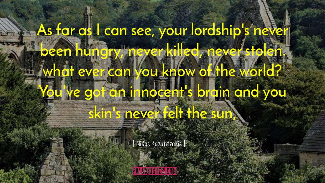 Innocents quotes by Nikos Kazantzakis