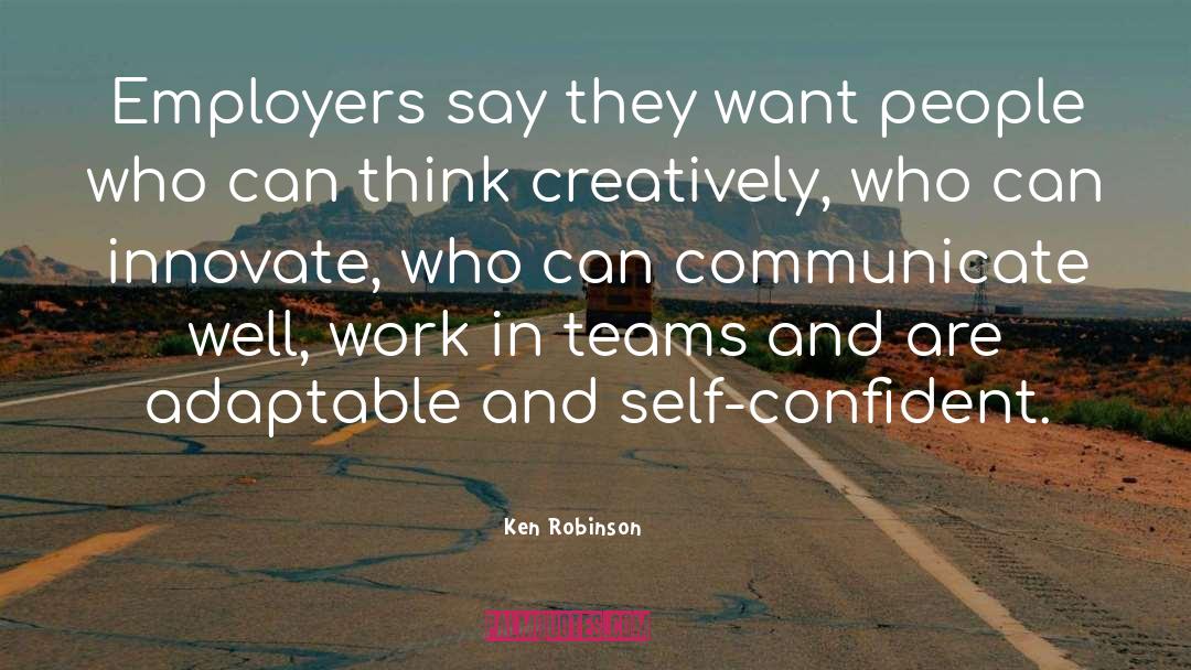 Innovate quotes by Ken Robinson