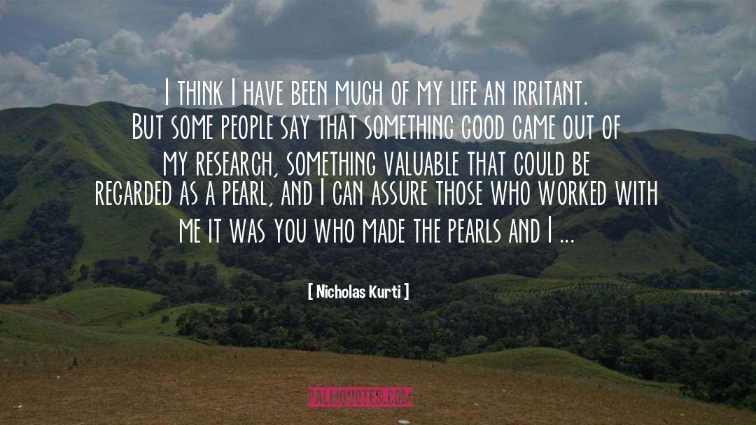 Innovation And Research quotes by Nicholas Kurti