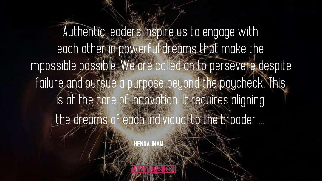 Innovation Inspiration quotes by Henna Inam