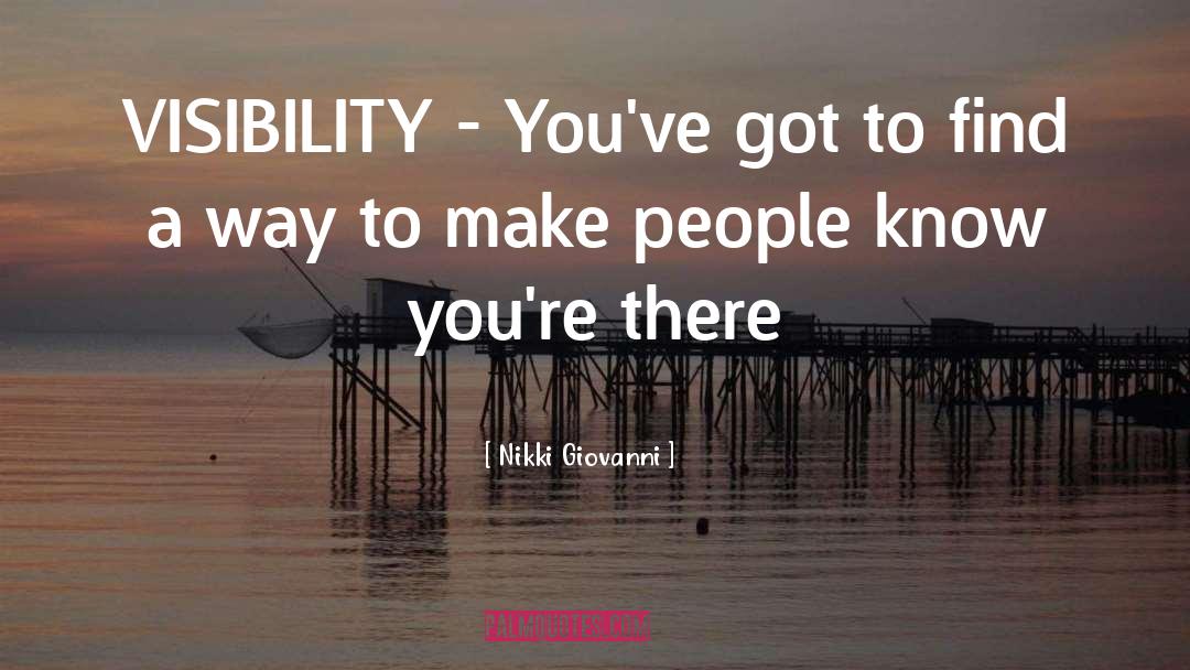 Innovation Inspiration quotes by Nikki Giovanni