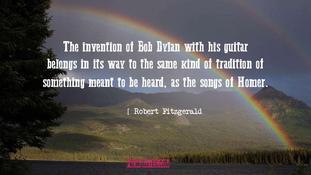 Innovation Invention quotes by Robert Fitzgerald