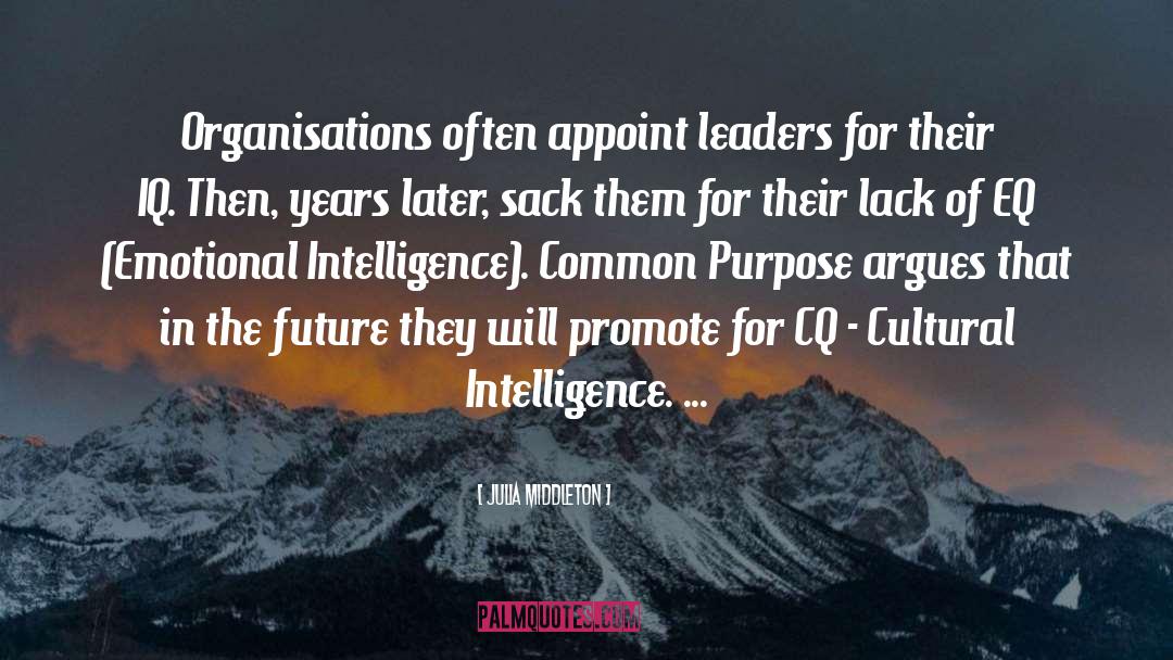 Innovative Leadership quotes by Julia Middleton