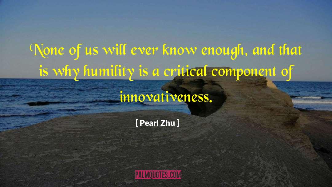 Innovativeness quotes by Pearl Zhu