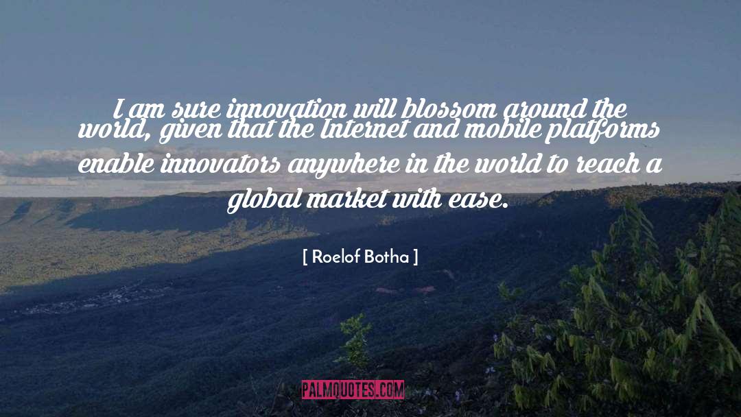 Innovators quotes by Roelof Botha