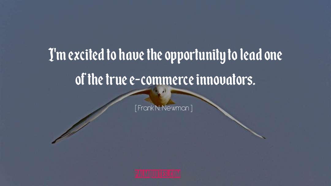 Innovators quotes by Frank N. Newman