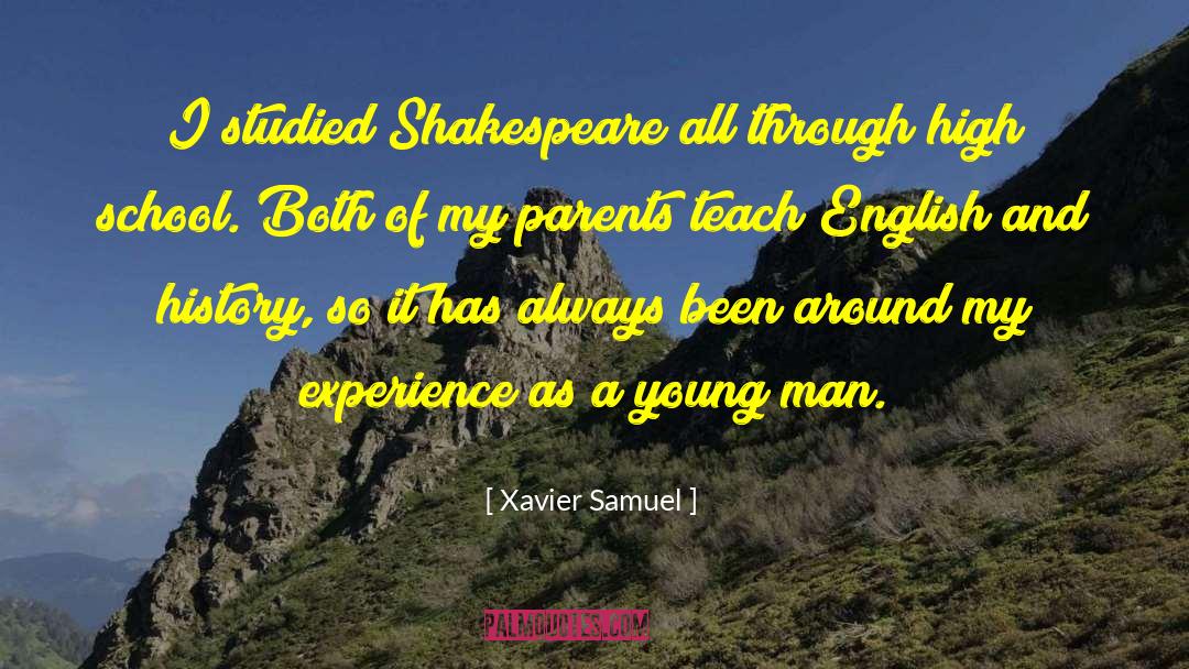 Inocuos English quotes by Xavier Samuel