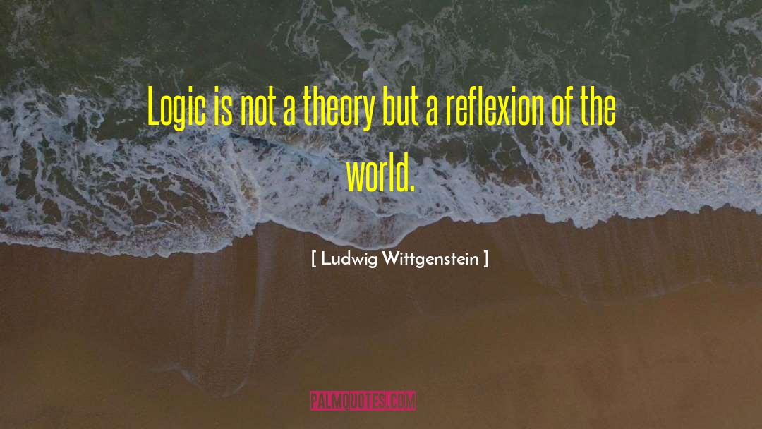 Inopportune Logic quotes by Ludwig Wittgenstein