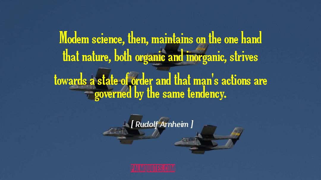 Inorganic quotes by Rudolf Arnheim