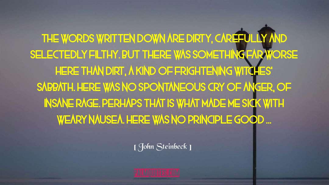 Insane Asylum quotes by John Steinbeck