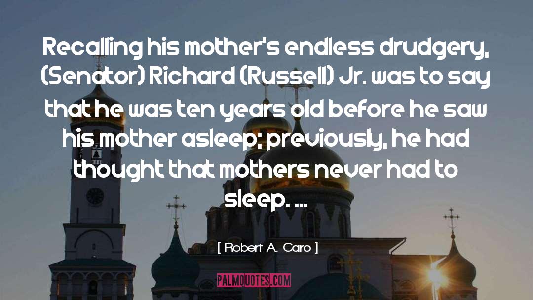Insane Mothers quotes by Robert A. Caro