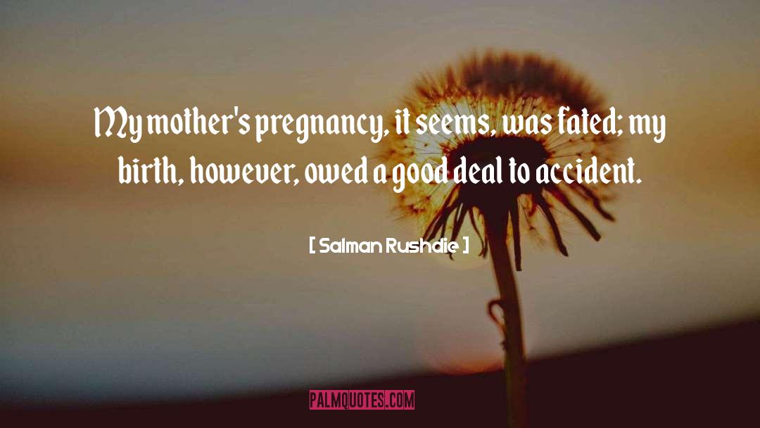 Insane Mothers quotes by Salman Rushdie