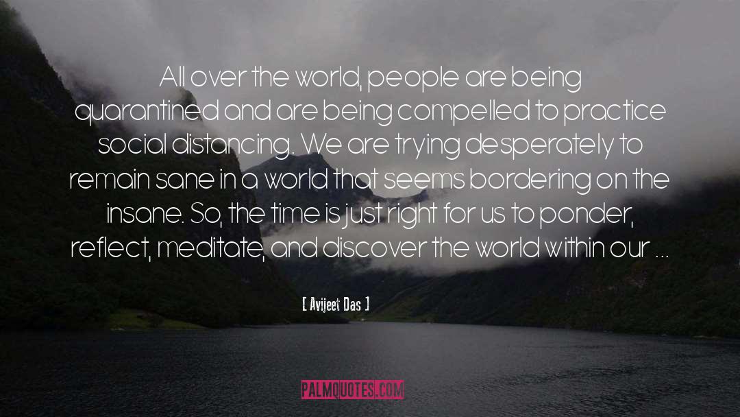 Insane World quotes by Avijeet Das