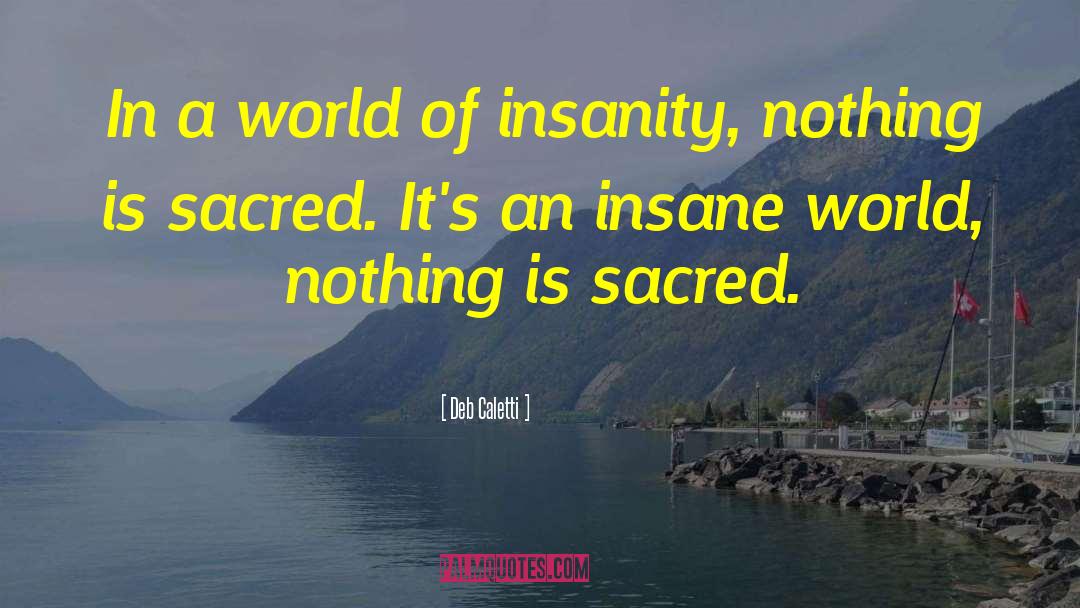 Insane World quotes by Deb Caletti