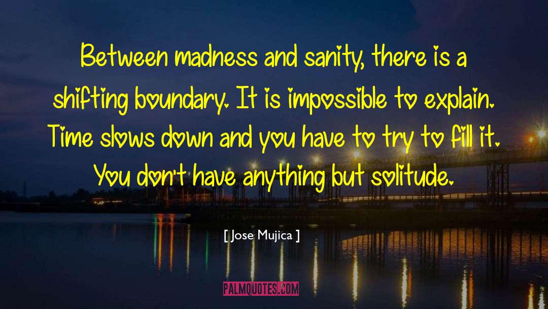 Insanity And Sanity quotes by Jose Mujica
