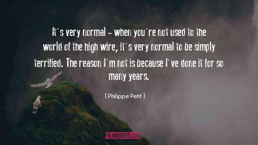 Insanity Is Normal quotes by Philippe Petit