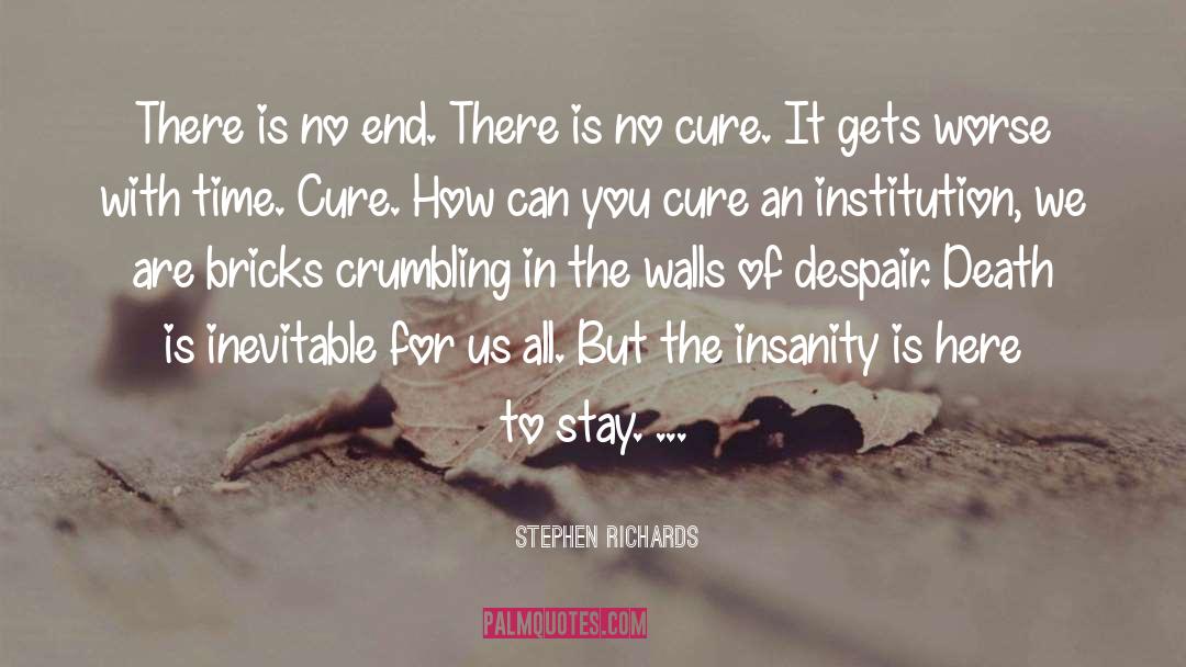 Insanity quotes by Stephen Richards