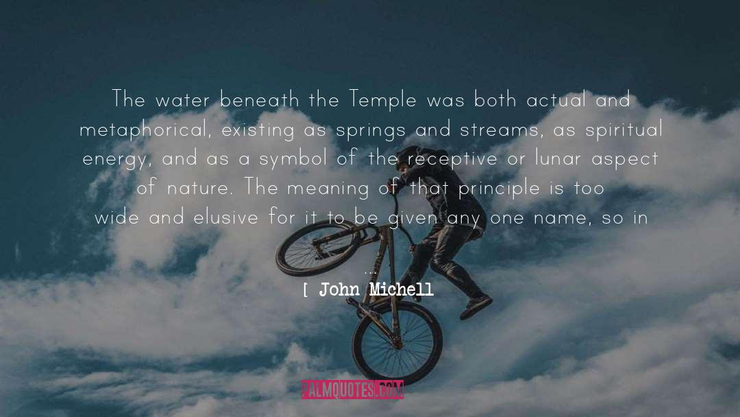 Inscription On An Ancient Temple quotes by John Michell