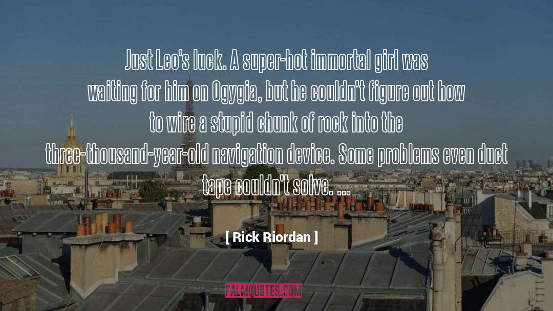 Insect Navigation quotes by Rick Riordan