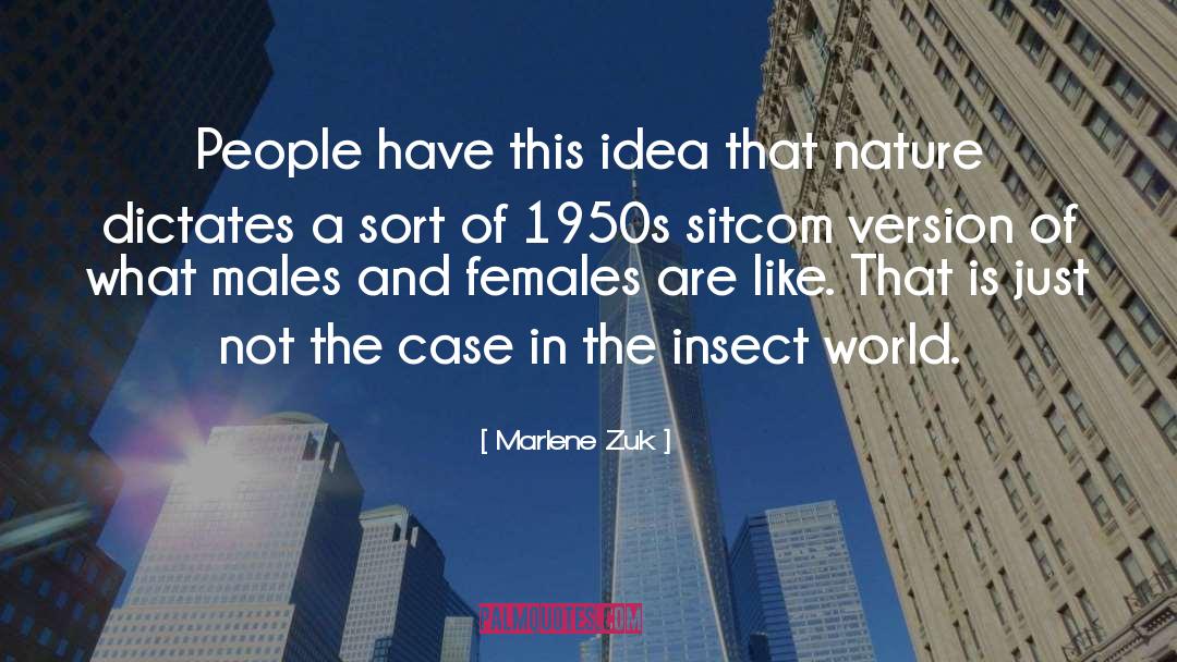 Insect quotes by Marlene Zuk