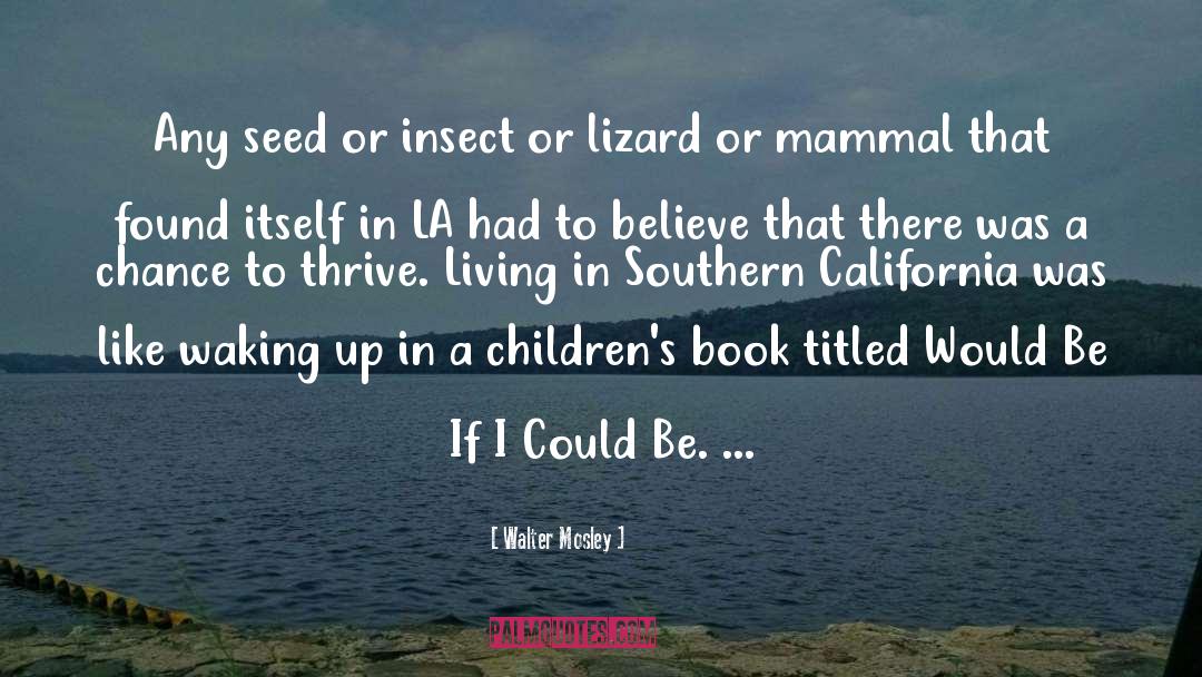 Insect quotes by Walter Mosley