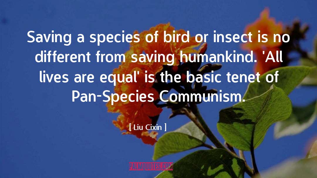 Insect quotes by Liu Cixin