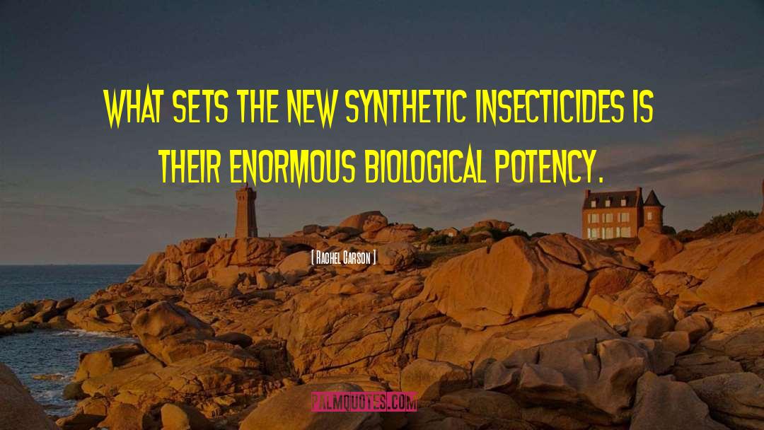Insecticides quotes by Rachel Carson