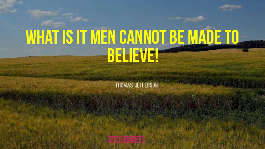 Insecure Men quotes by Thomas Jefferson