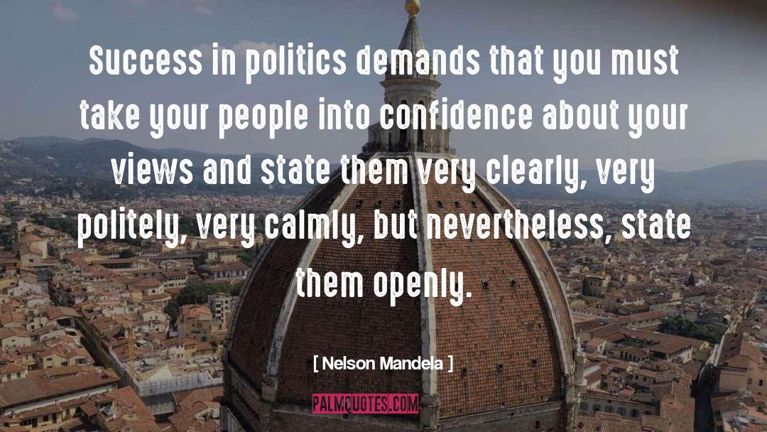 Insecure People quotes by Nelson Mandela