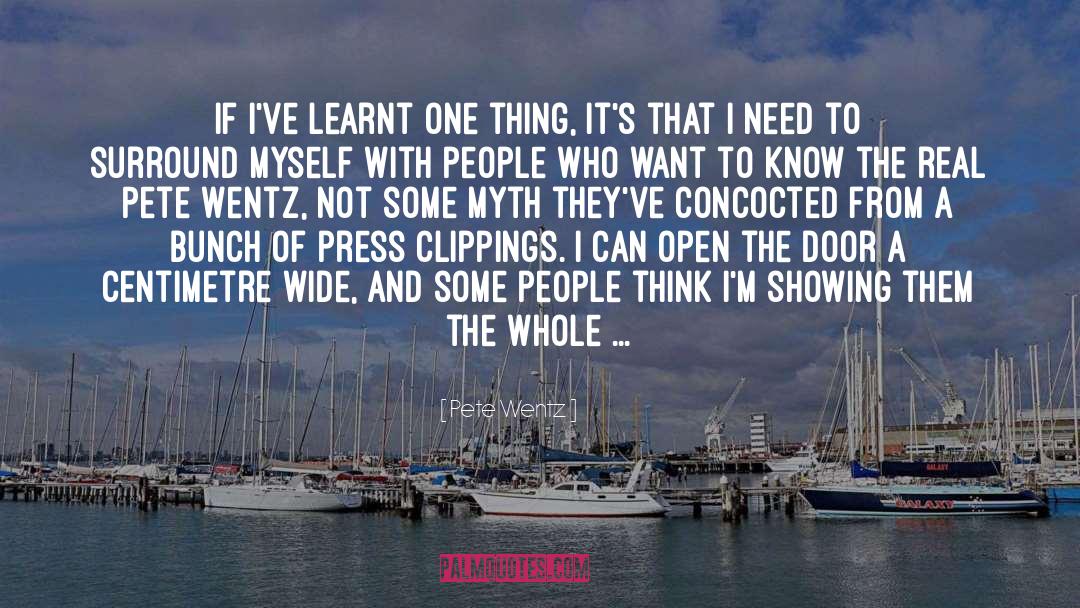Insecure People quotes by Pete Wentz