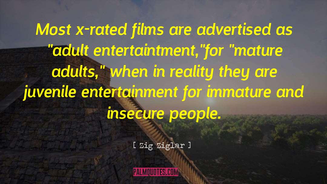 Insecure People quotes by Zig Ziglar