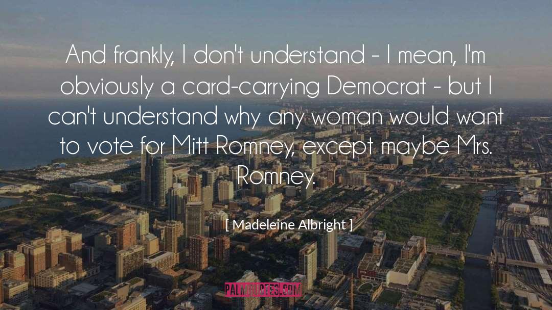 Insecure Women quotes by Madeleine Albright