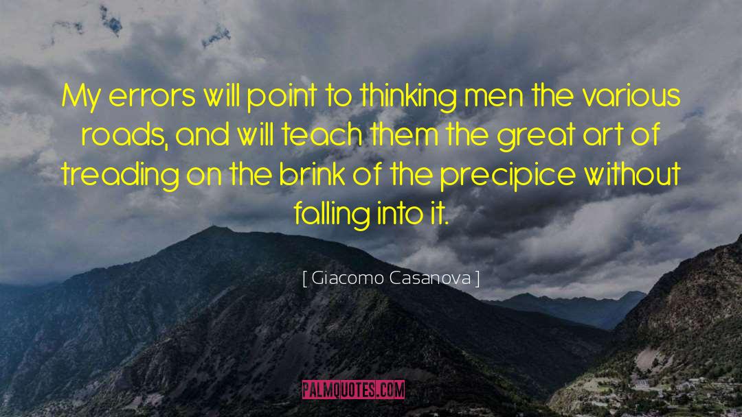 Insecurities Of Men quotes by Giacomo Casanova