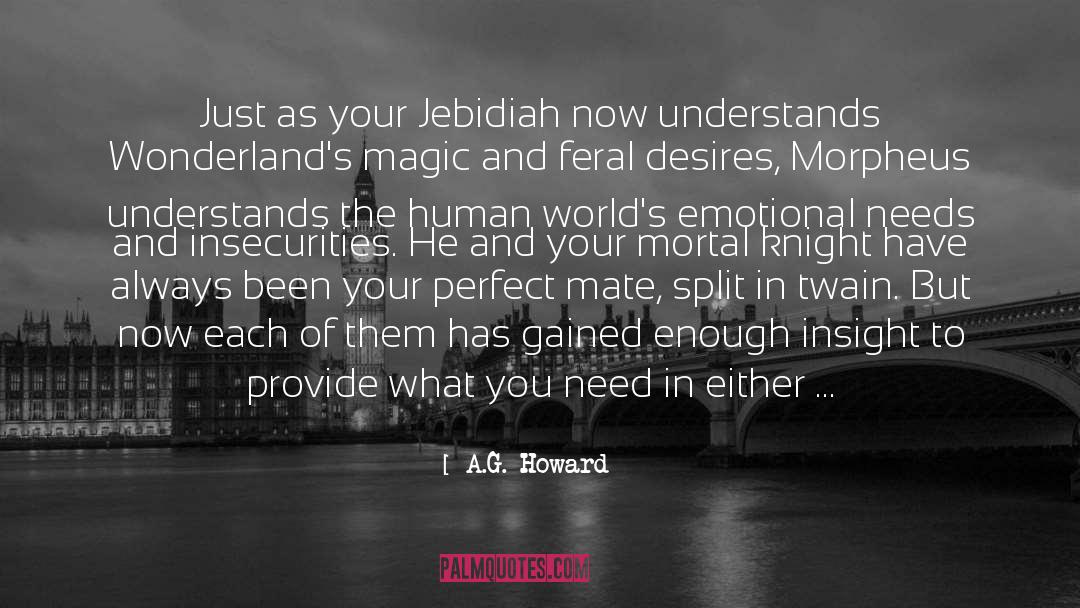 Insecurities quotes by A.G. Howard