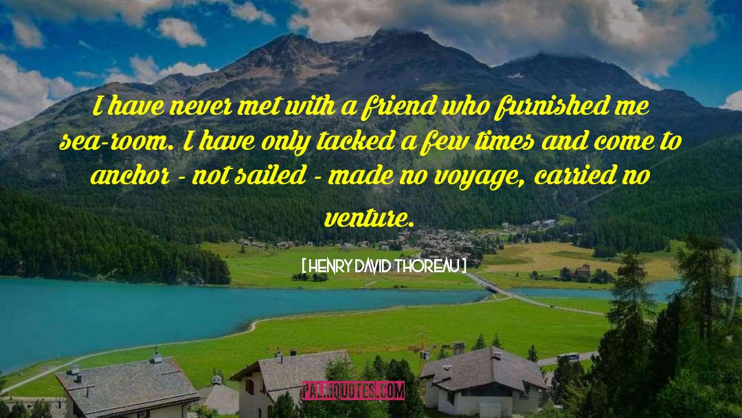 Insecurity And Friendship quotes by Henry David Thoreau