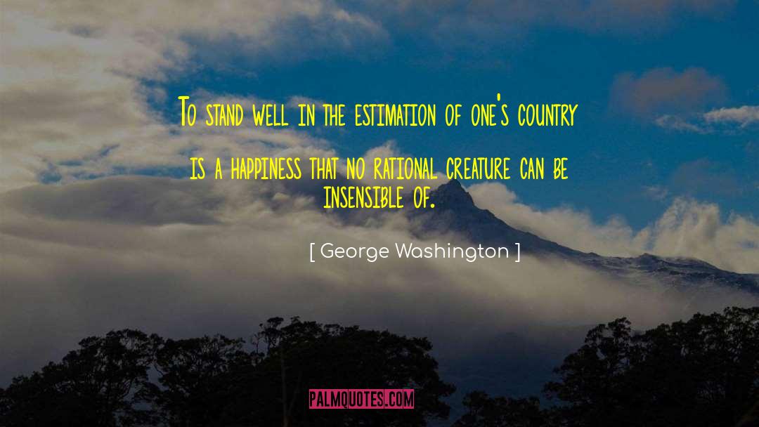 Insensible quotes by George Washington