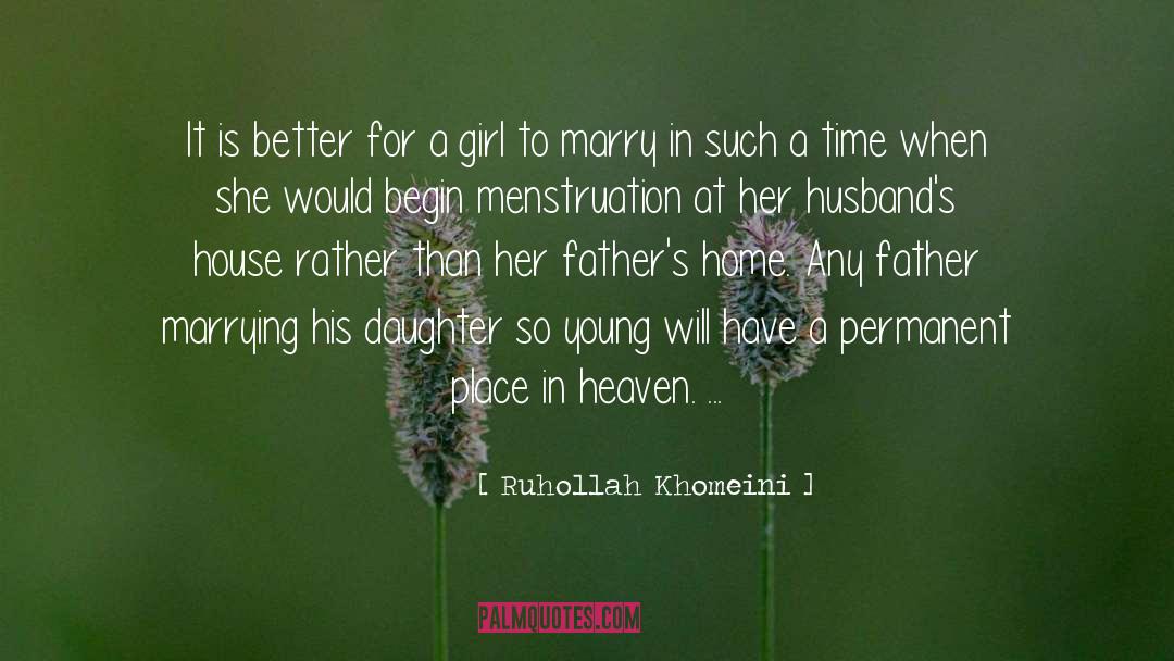 Insensitive Husband quotes by Ruhollah Khomeini