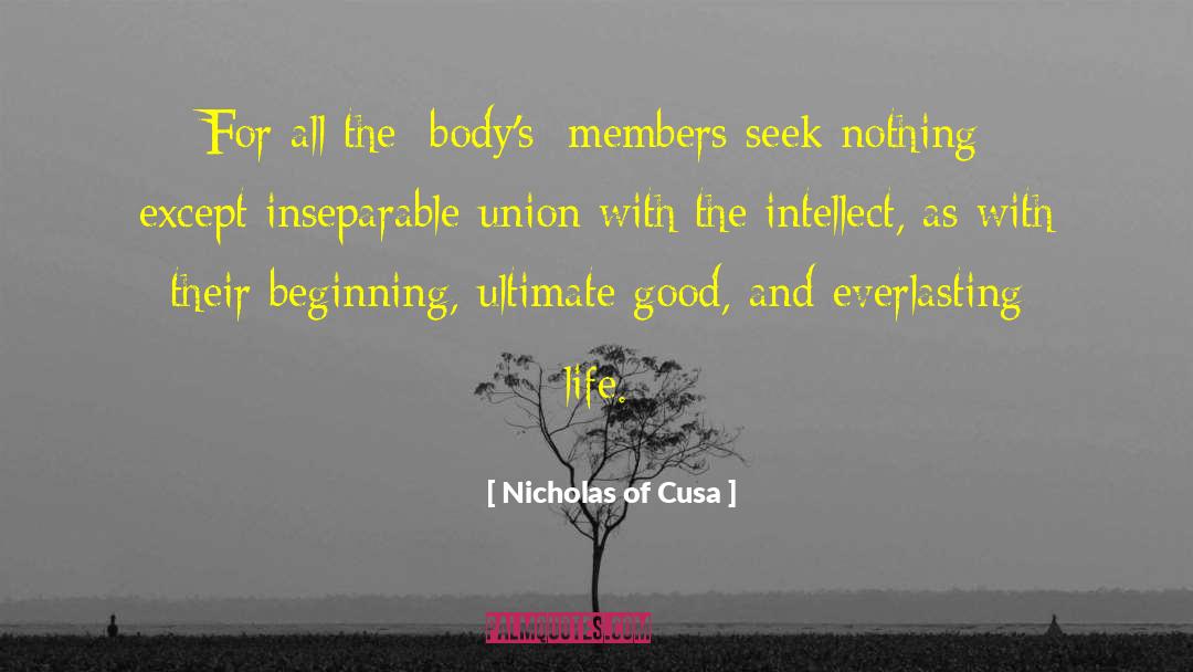 Inseparable quotes by Nicholas Of Cusa