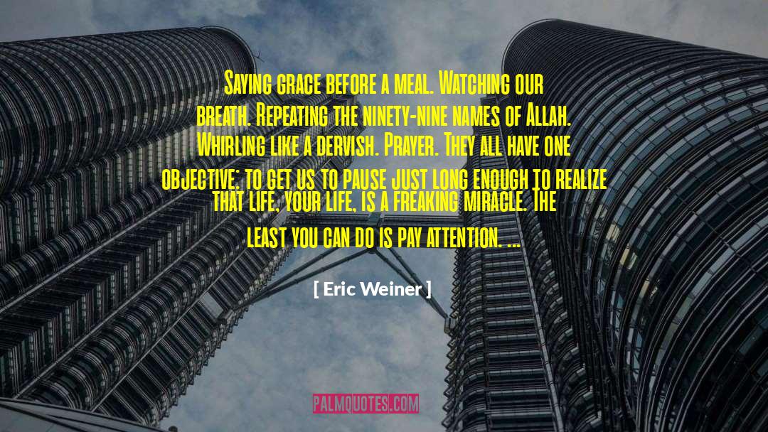 Insha Allah quotes by Eric Weiner