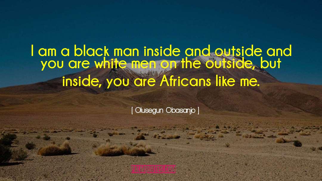 Inside And Outside quotes by Olusegun Obasanjo