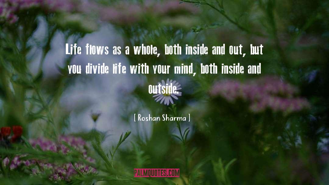 Inside And Outside quotes by Roshan Sharma