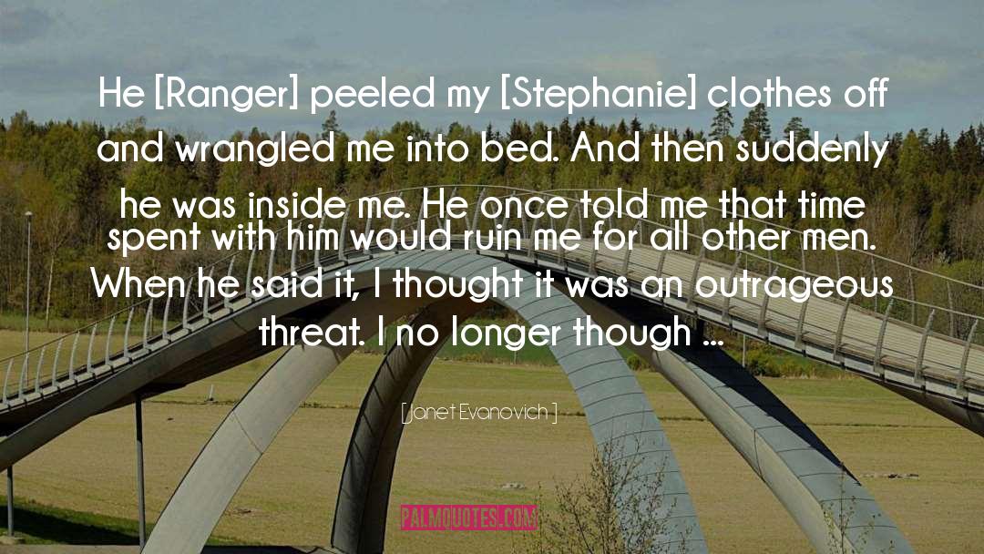 Inside Joke quotes by Janet Evanovich