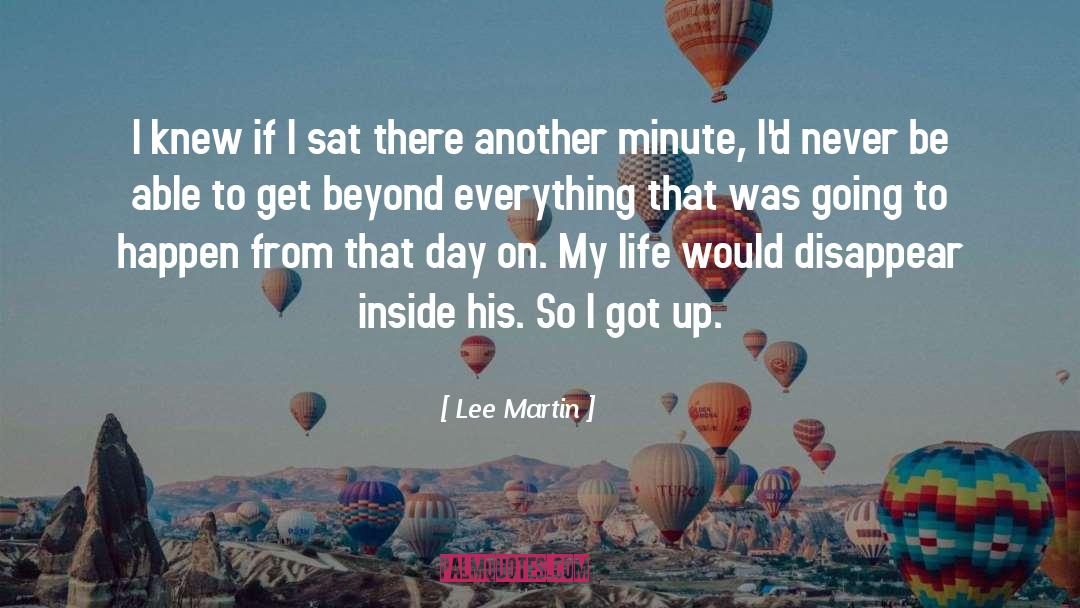 Inside Jokes quotes by Lee Martin