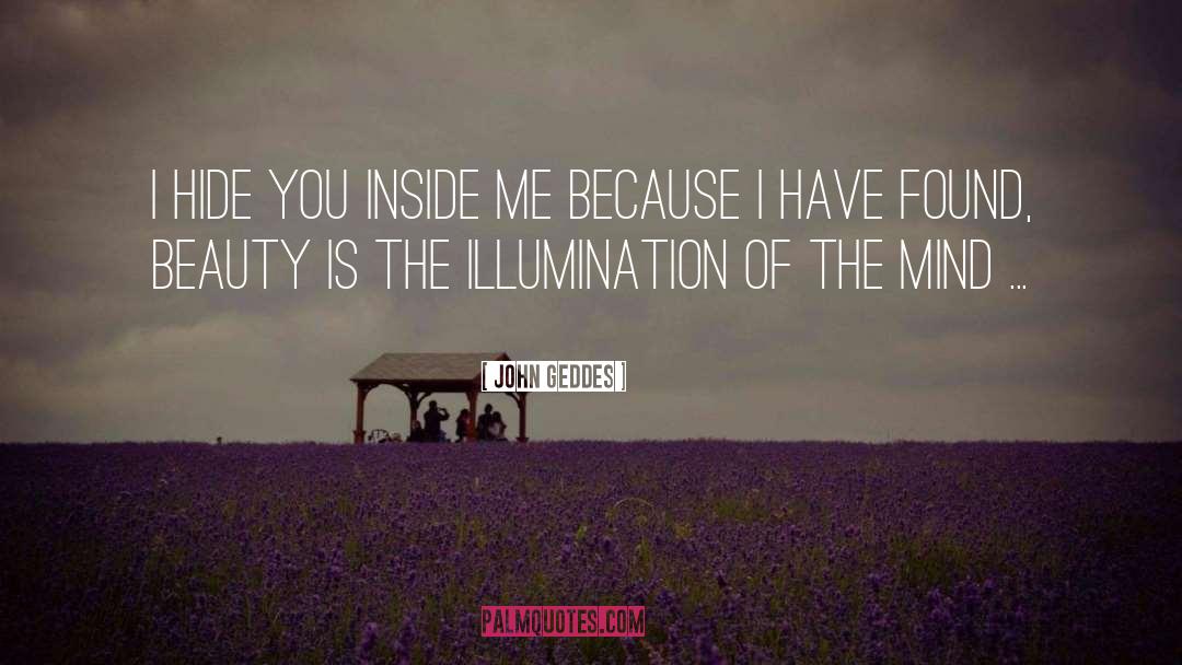 Inside Me quotes by John Geddes